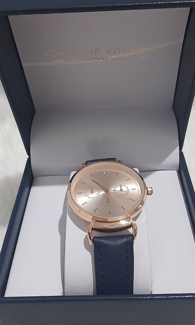 Adrienne vittadini genuine diamond collection watch new arrivals
