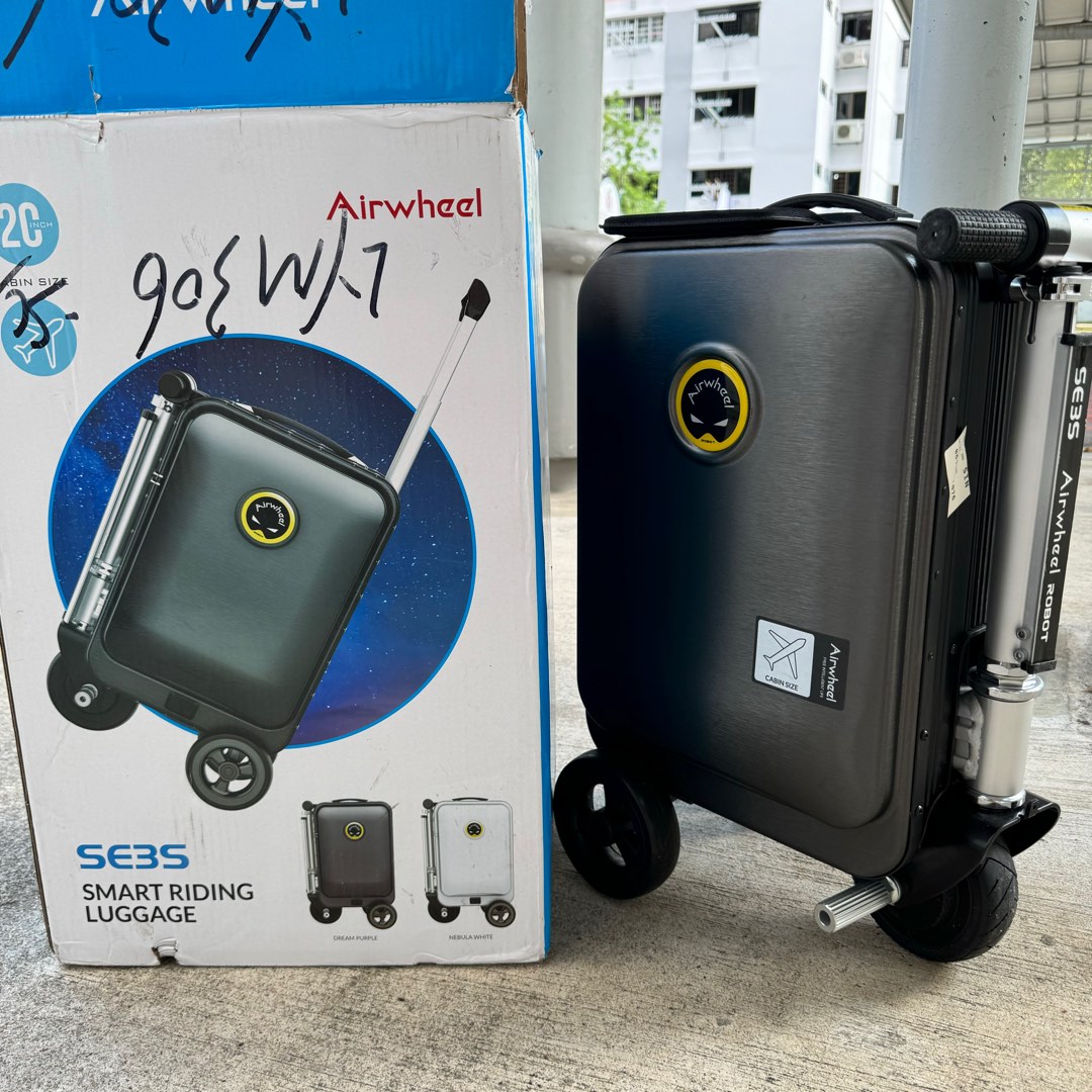 Airwheel SE3S Smart Riding Luggage, Hobbies Toys, Travel
