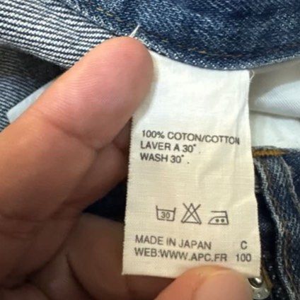APC JEAN Men s Fashion Bottoms Jeans on Carousell