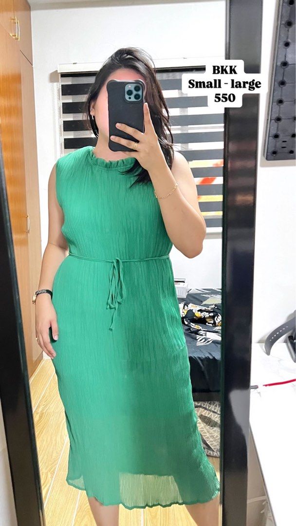 Bangkok Pleated Dress (Category: Dresses) located in Malolos. Submitted by ricadani (Listing ID 1320581376, Image 2). Description: Bangkok Finds 🥰.