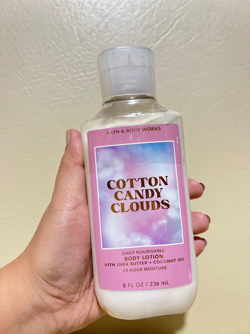 BBW Cotton Candy Clouds Lotion Beauty Personal Care Bath Body Body Care on Carousell