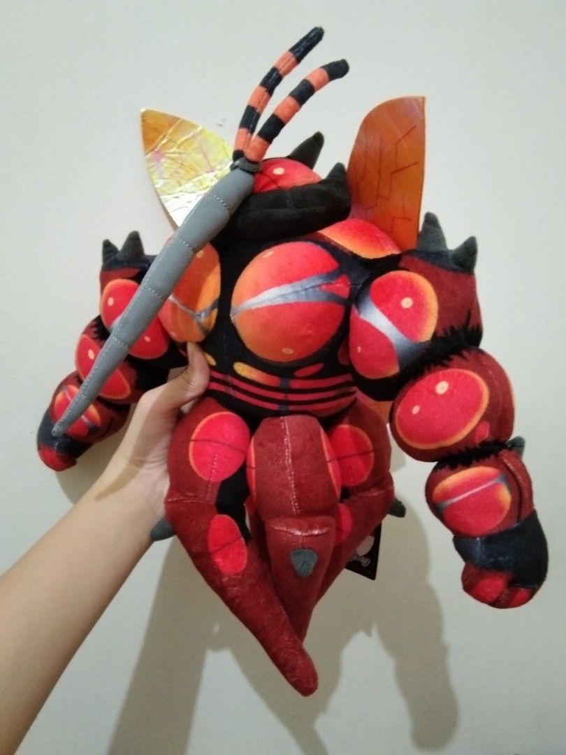 Big Pokemon Buzzwole Ultra Beast Muscle Mosquito Plush Plushie Stuffed Toy 40 cm Hobbies Toys Toys Games on Carousell