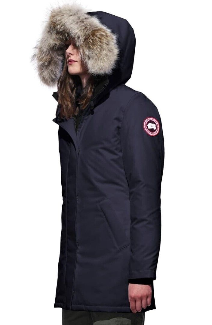 Canada Goose Victoria Parka Navy Women s Fashion Coats Jackets and Outerwear on Carousell