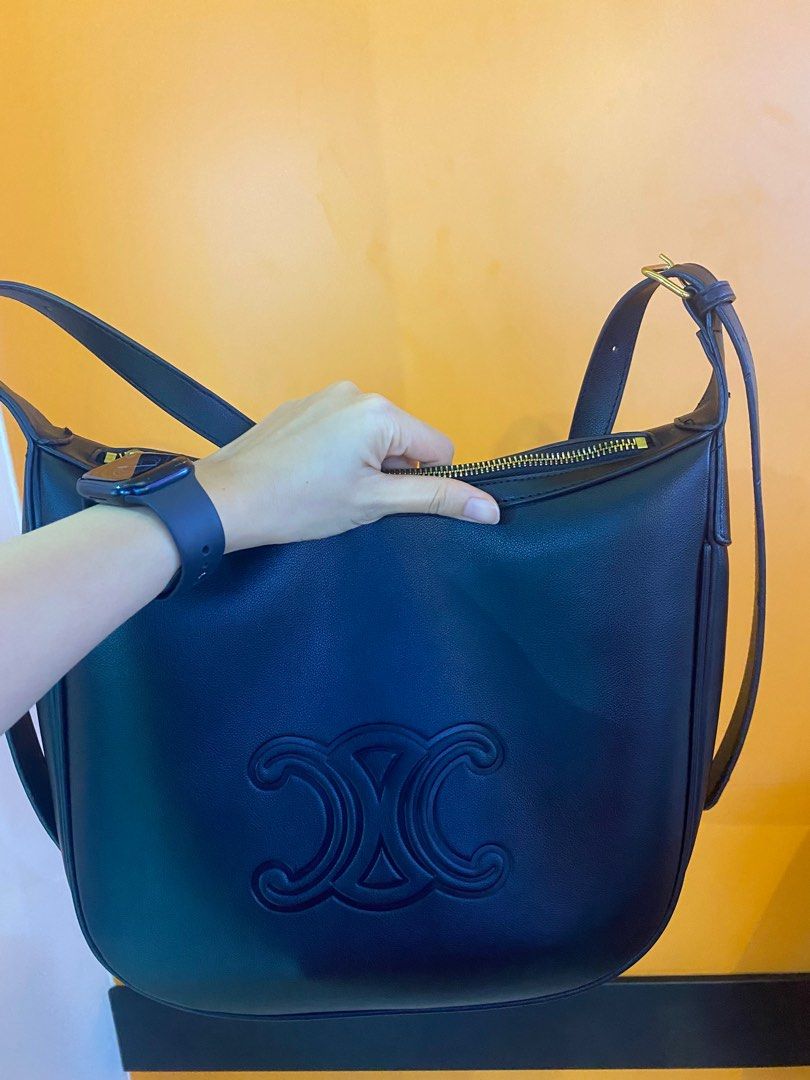 Celine Heloise Lisa Bag in Black