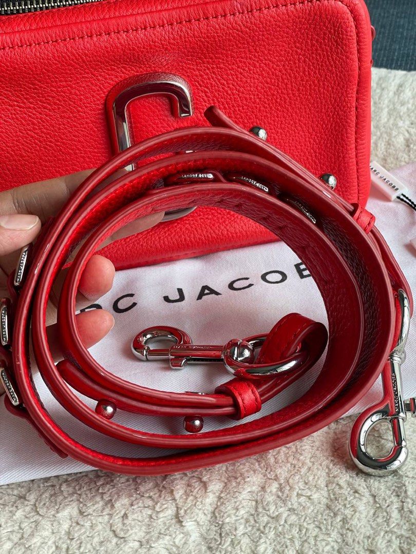 CLEARANCE AS IS ITEM Marc Jacobs Softshot 21 Geranium Luxury Bags Wallets on Carousell