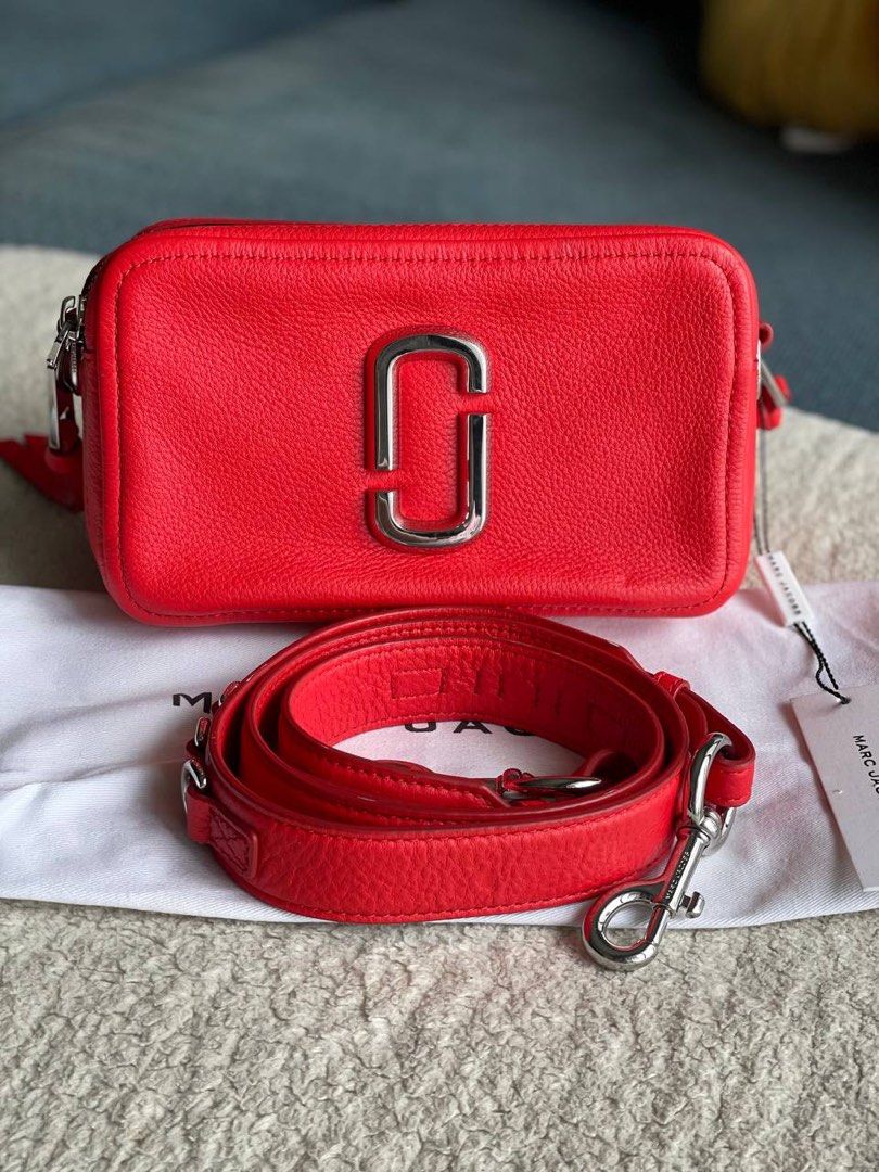 CLEARANCE AS IS ITEM Marc Jacobs Softshot 21 Geranium Luxury Bags Wallets on Carousell