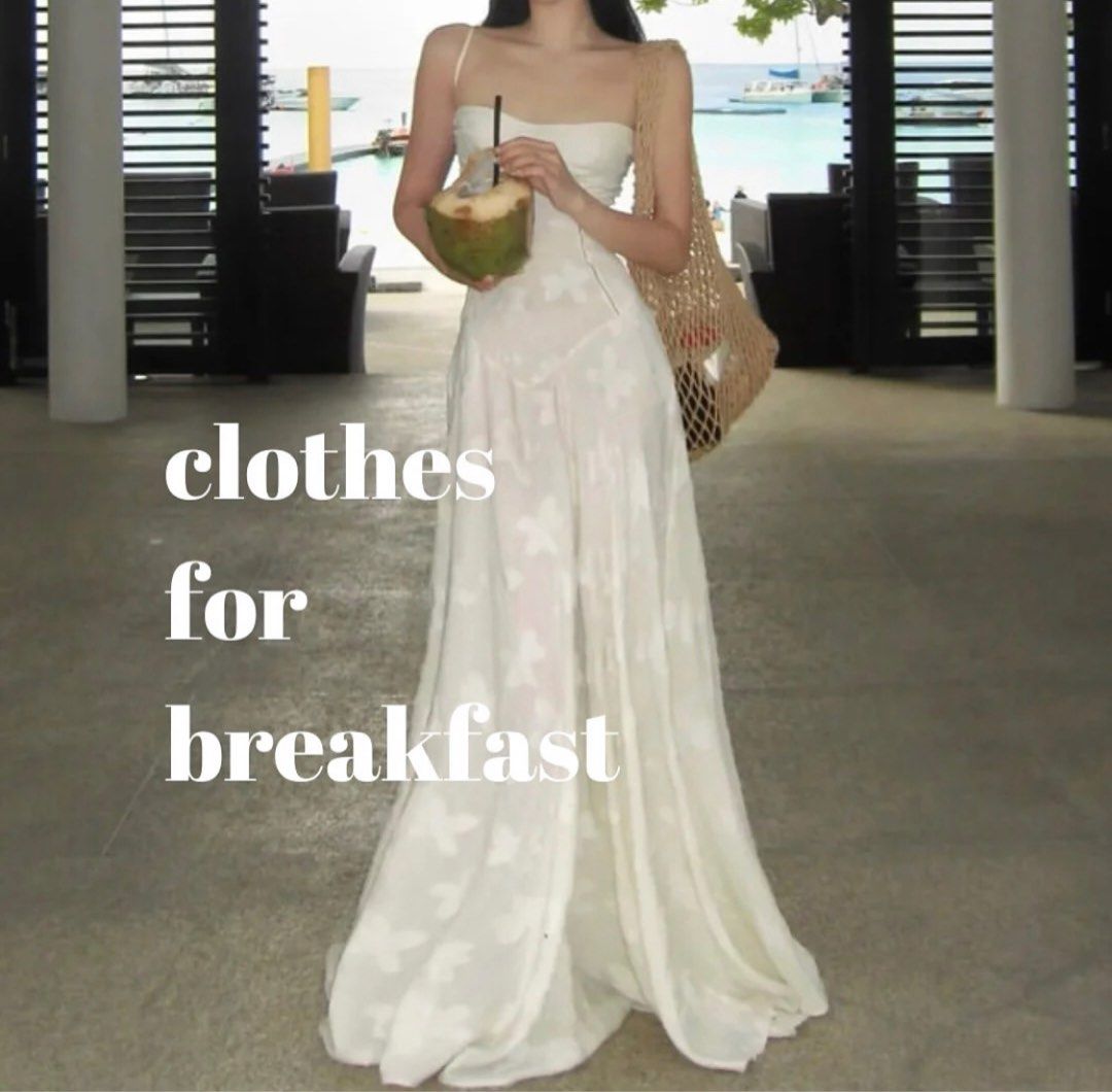 Clothes For Breakfast Geneva Maxi Dress (Category: Dresses) located in Cebu City. Submitted by shopbby (Listing ID 1320667417, Image 1). Description: - bought for 1350 and never used - super cute and really nice material but doesnt fit my exact measurements and too lazy to have it altered - for size pls refer to last photo.