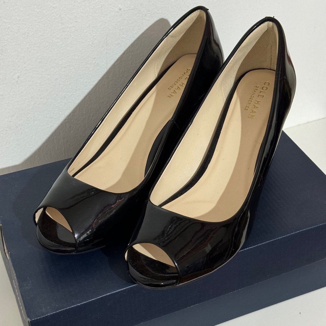Cole Haan Sadie Wedge Heels NEGOTIABLE Women s Fashion Footwear Heels on Carousell