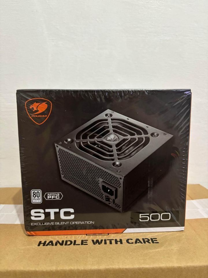 Cougar STC 500 Watts PSU Brandnew (Category: Computer Parts) located in Manila. Submitted by hassuru.ph (Listing ID 1320737357, Image 1). Description: ₱2,450 Available in store at BattleGroundz Mendez 2F Galicia 3 RS Commercial Building Beside Banko BPI Mendez Cavite We can do: ✅ Delivery via Lalmove/LBC Disclaimer : Battlegroundz Mendez is not affiliated or associated with any of the brands featured. All trademarks and copyrights reserved to ori