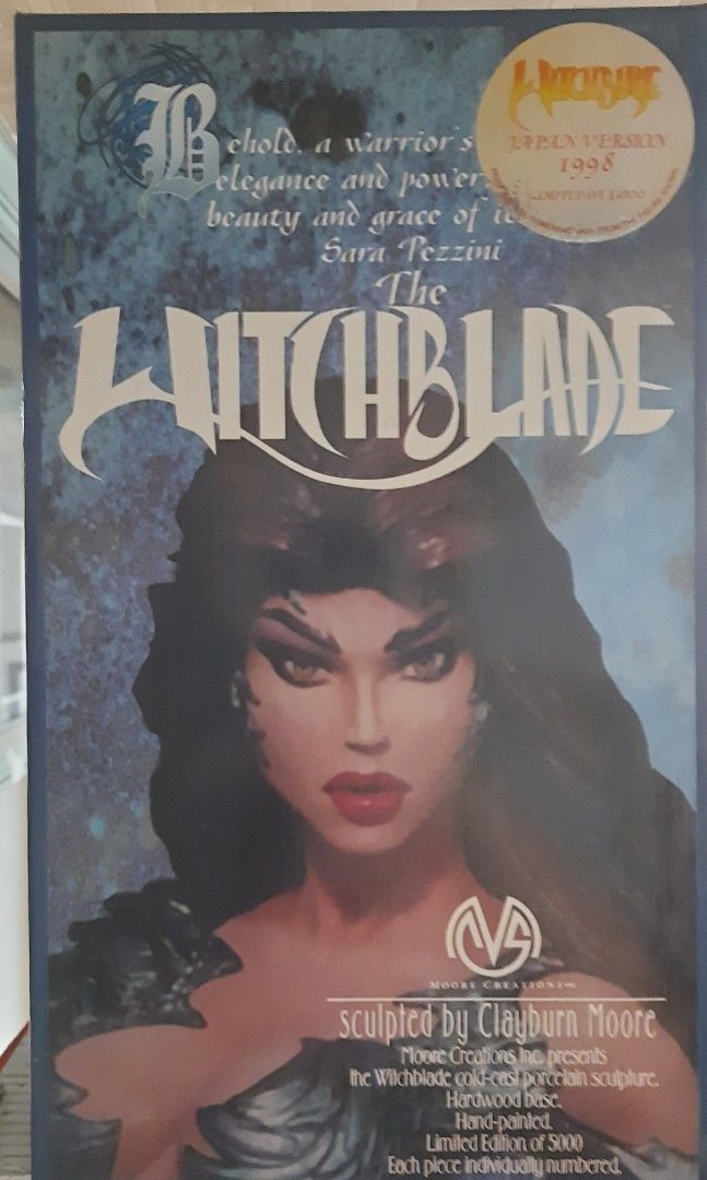 CS Moore Studios Image Comics Top Cow Witchblade Exclusive Statue (Category: Figurines & Statues) located in Bulacan. Submitted by buymystuff.doit (Listing ID 1201204005, Image 3). Description: Price: 10000php Condition: MIB. Opened strictly for inspection. Item in excellent condition. Absolutely Authentic. No bootleg garbage here. Meetups ONLY within Marilao, Bulacan area. Shipping via Lalamove or JRS. Open to negotiations but lowballers NOT wel