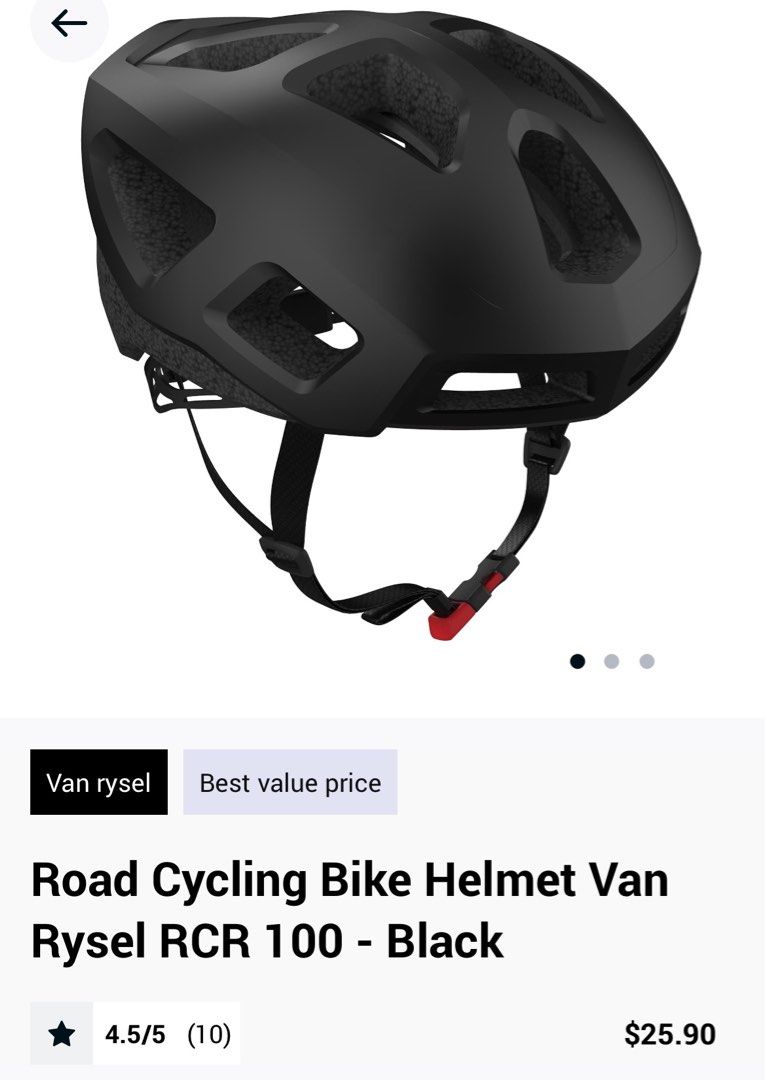 Decathlon bicycle helmet size L, Sports Equipment, Bicycles