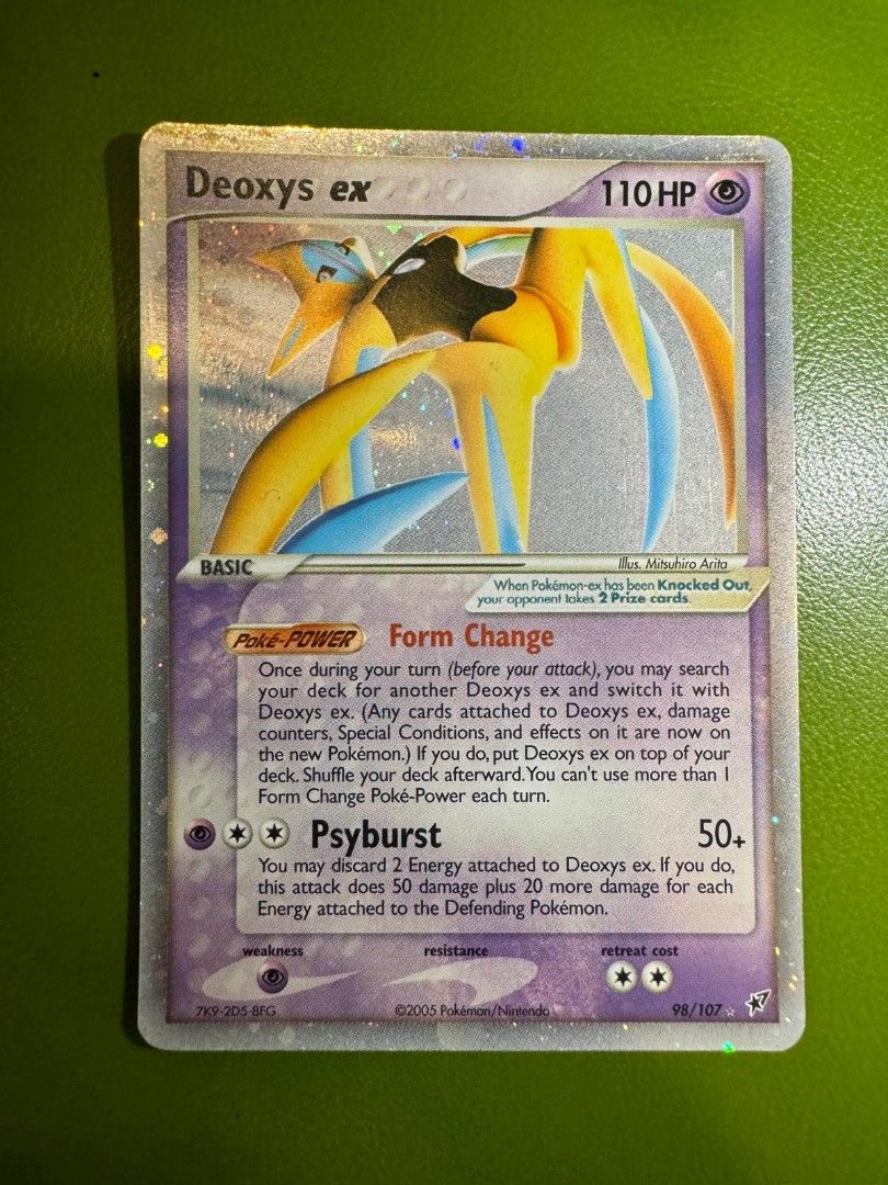 the banned misty pokemon card 401 Games Canada - Deoxys EX - Emerald - Holo main image 0