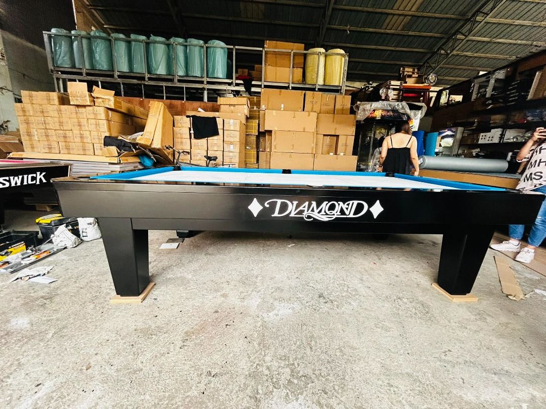 DIAMOND BILLIARD TABLE, Sports Equipment, Sports & Games, Billiards and ...