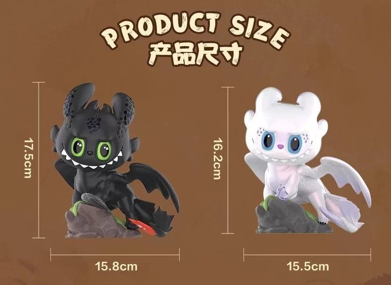 EXCLUSIVE] POPMART LABUBU THE MONSTERS HOW TO TRAIN YOUR DRAGON