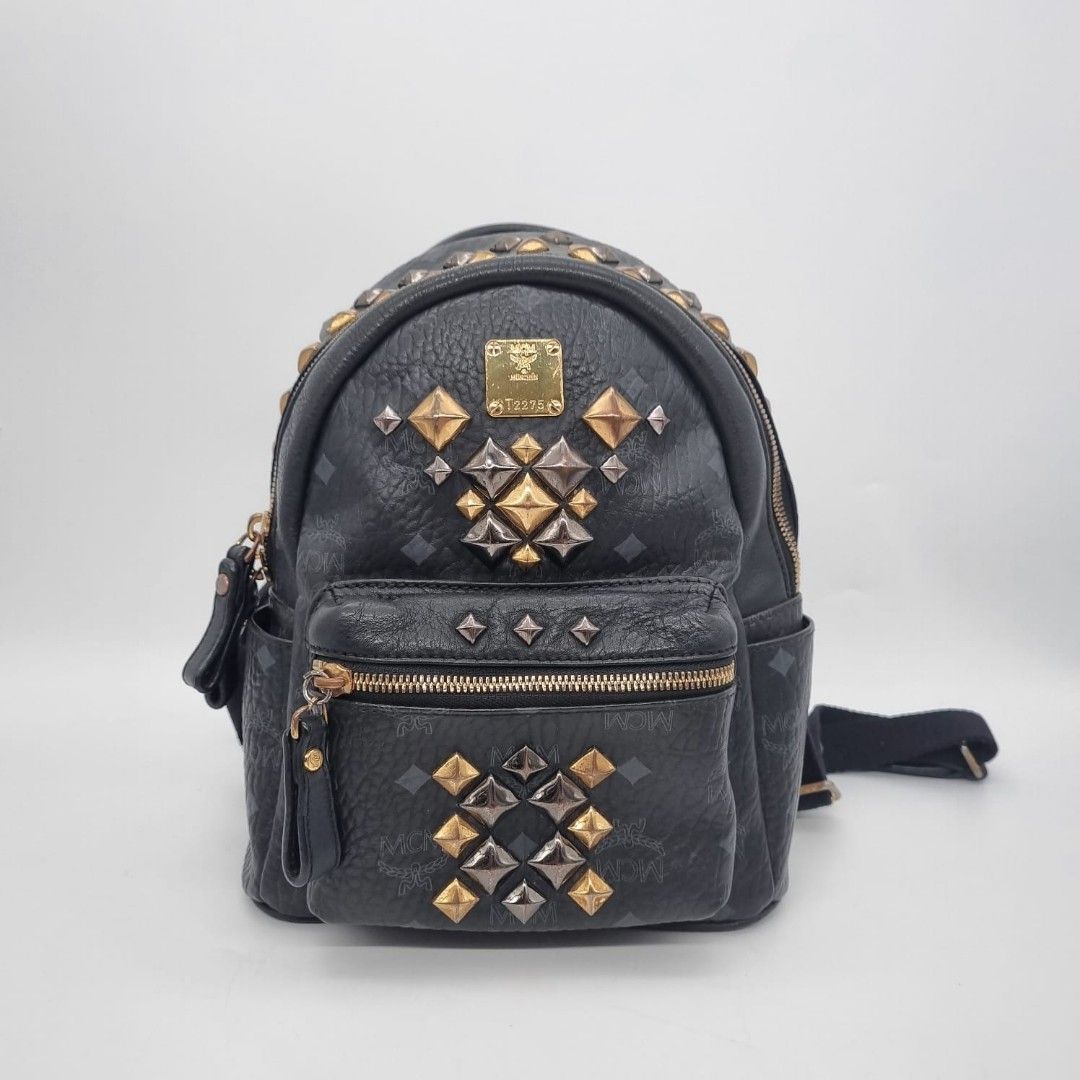 Mcm small backpack sale new arrivals