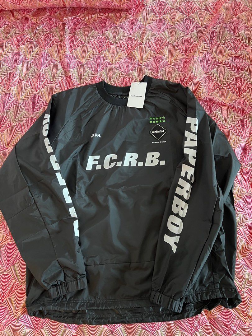 XL即発送 Paperboy FCRB 手荒い TRAINING PISTE BLACK