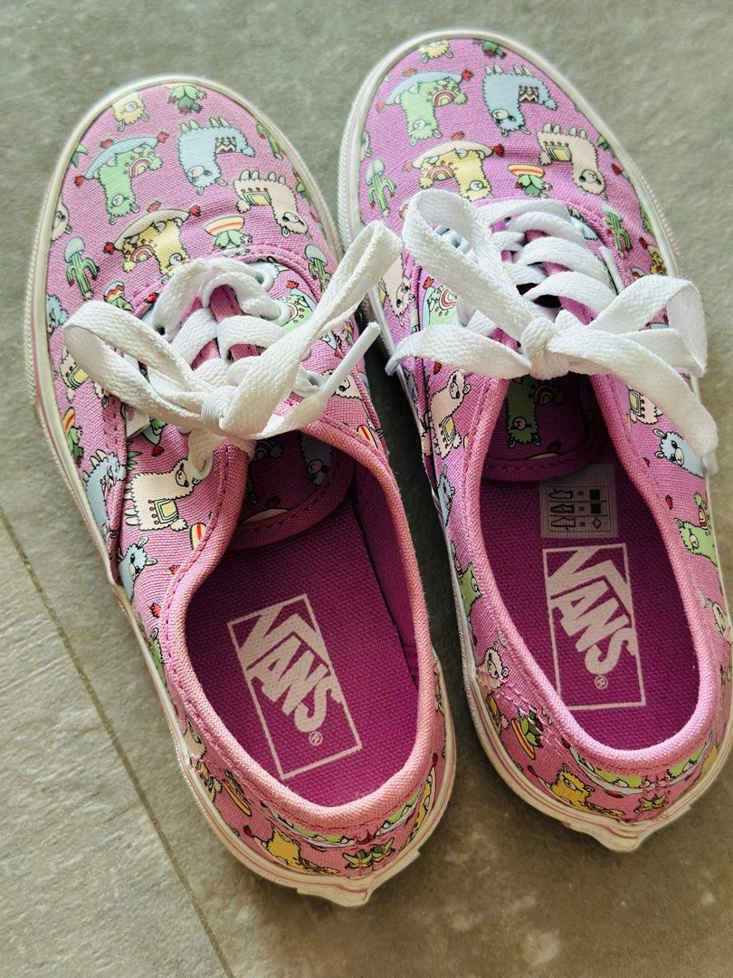 FREE SHIPPING VANS Llama Party Shoes Sneakers