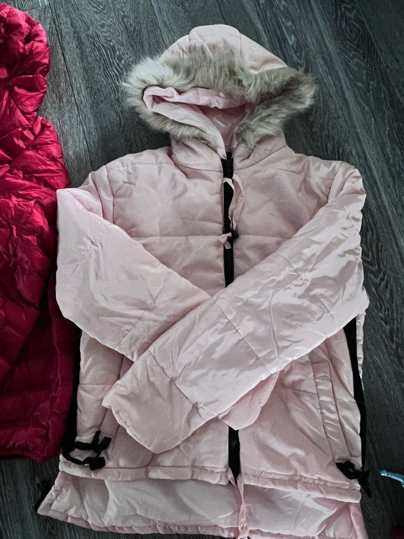 Fur lined Puffer Winter Jacket Women s Fashion Coats Jackets and Outerwear on Carousell