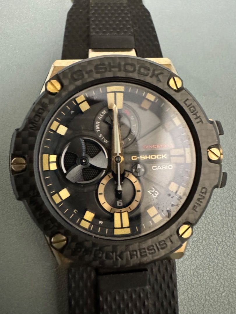 G Shock G steel Gold Tornado 35th anniversary limited edition