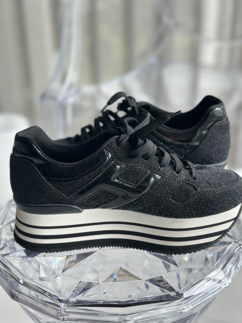 Glitter Maxi Platform Hogan sneakers