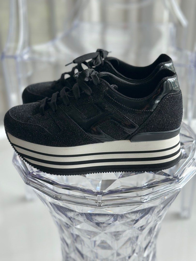 Glitter Maxi Platform Hogan sneakers
