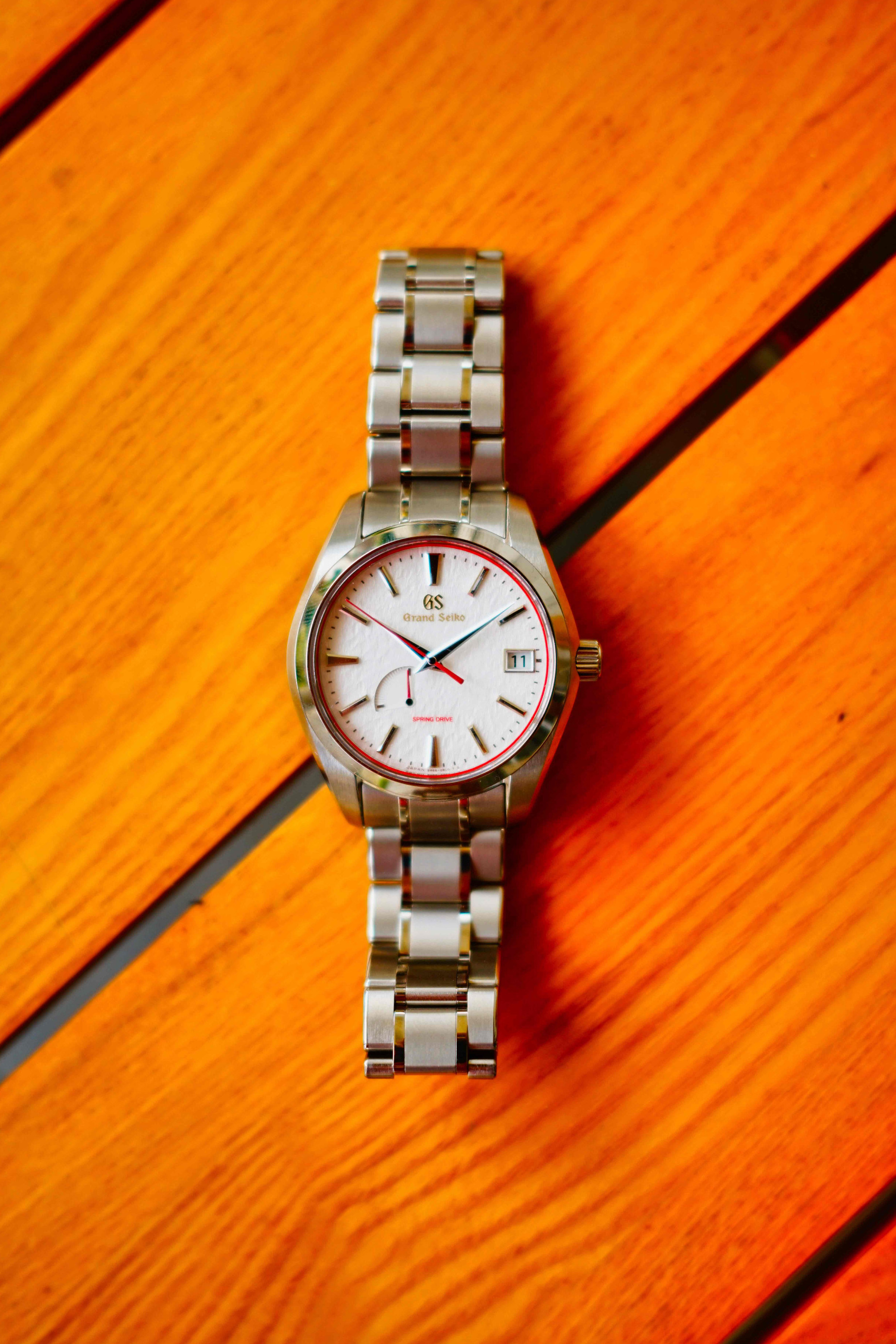 Grand Seiko SBGA421 AJHH Limited Edition Red Snowflake Luxury Watches on Carousell