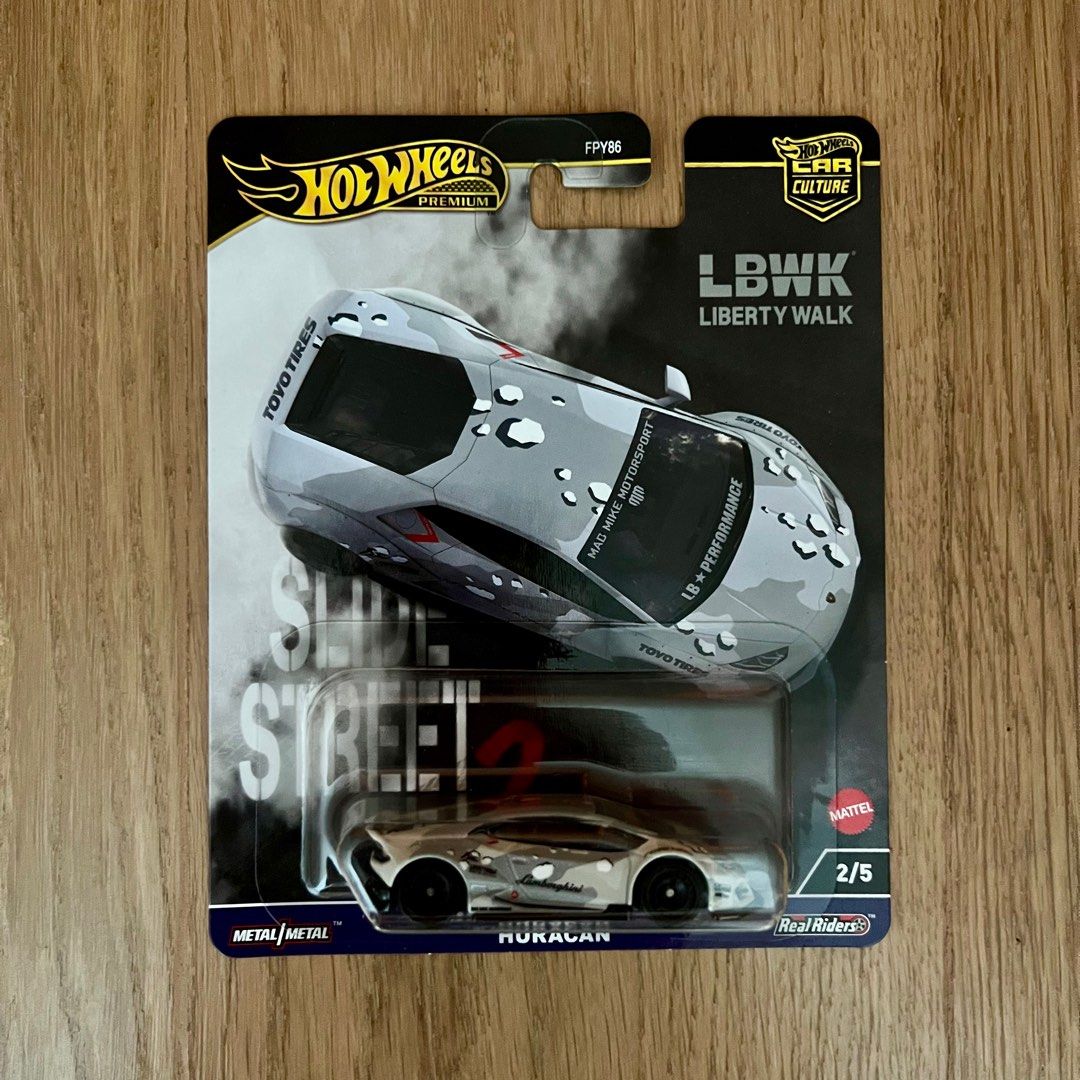 Hot Wheels Premium LB-Works Lamborghini Huracan LBWK Liberty Walk, 2024 ...