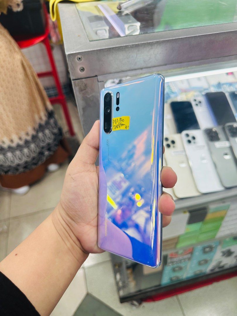 Huawei P30 Pro 128gb Dualsim FU (Category: Huawei) located in San Juan City. Submitted by javedsgadgetshop (Listing ID 1320605973, Image 2). Description: OPEN FOR INSTALLMENT VIA CREDIT CARD/GGIVES/SPAY/BILLEASE & SWAP/TRADE-IN! WE BUY AND SELL ( ANYKINDS OF UNIT BINIBILI PO NAMIN)! PTPA : Padelete po f bawal Quick Specs : Huawei P30 Pro •128gb •Dual Variant •Good batt health •Factory Unlock •95% Smoothness •No hidden issue | No Repaired •100% Au