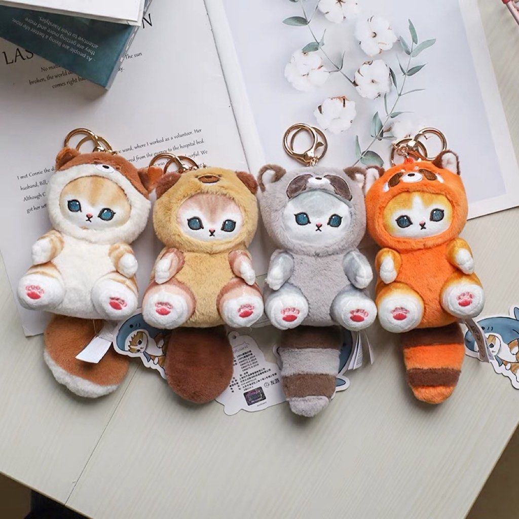 [INSTOCK] MOFUSAND ANIMAL SQUIRREL PANDA RACOON BEAVER PLUSHIE CUTE ...
