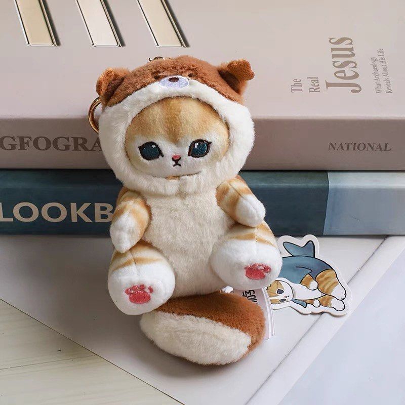 [INSTOCK] MOFUSAND ANIMAL SQUIRREL PANDA RACOON BEAVER PLUSHIE CUTE ...