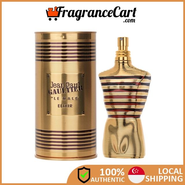 JPG Le Male Elixir Parfum for Men (75ml/125ml/Tester) [Brand New