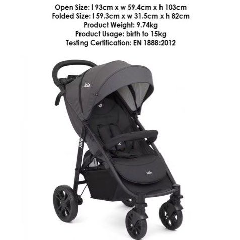 Joie Litetrax 4 Stroller Rain Cover Optional Joie i Gemm Car Seat Babies Kids Going Out Strollers on Carousell