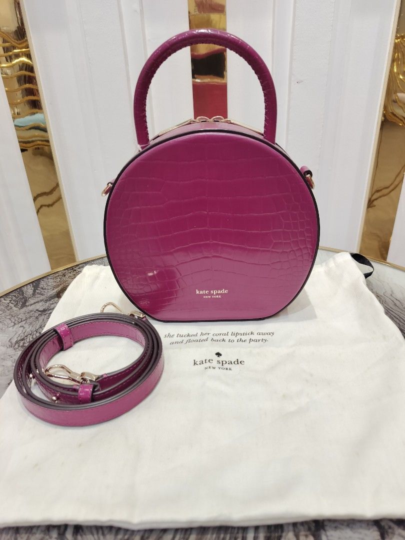 Andi croc embossed canteen bag new arrivals