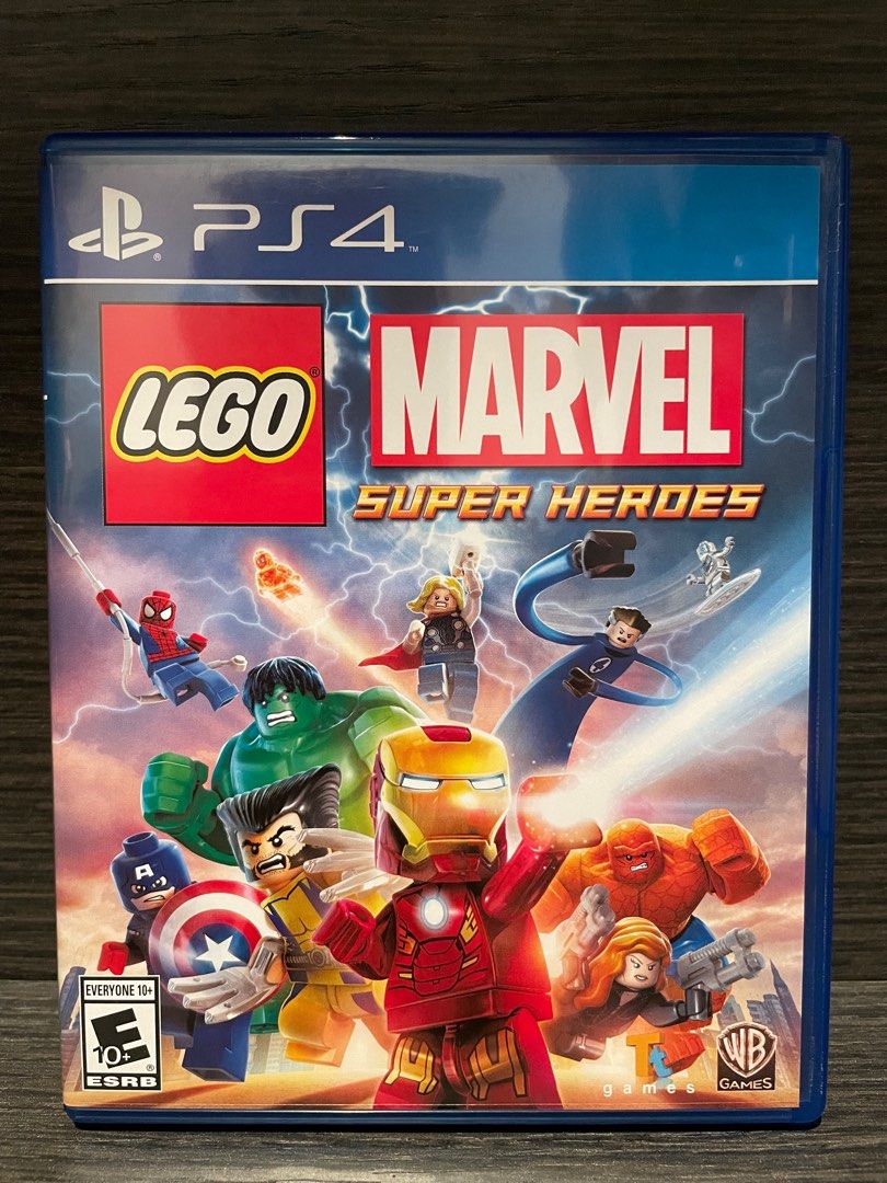 Lego Marvel Superheroes for Sony PlayStation 4 Video Gaming Video Games PlayStation on Carousell