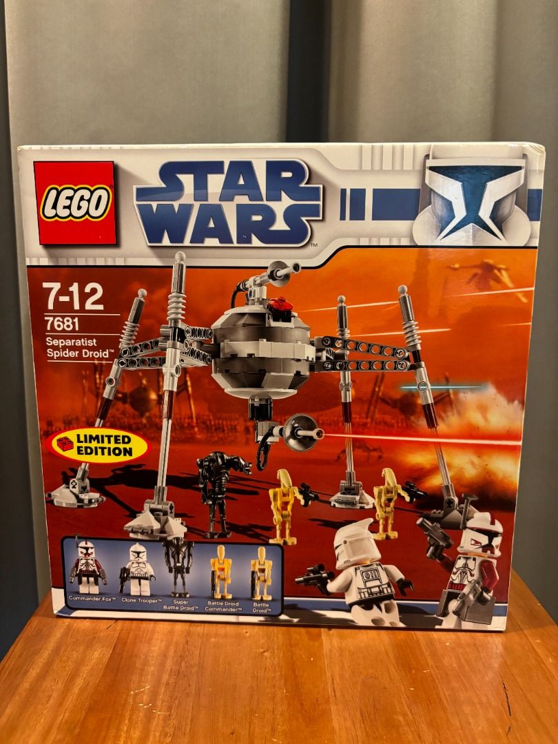 Lego 7681 star wars separatist spider droid top