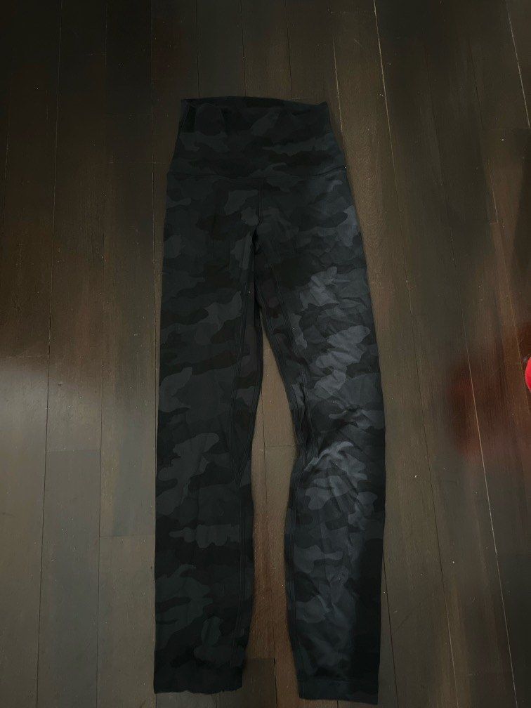 Lululemon Camo Leggings Women s Fashion Activewear on Carousell