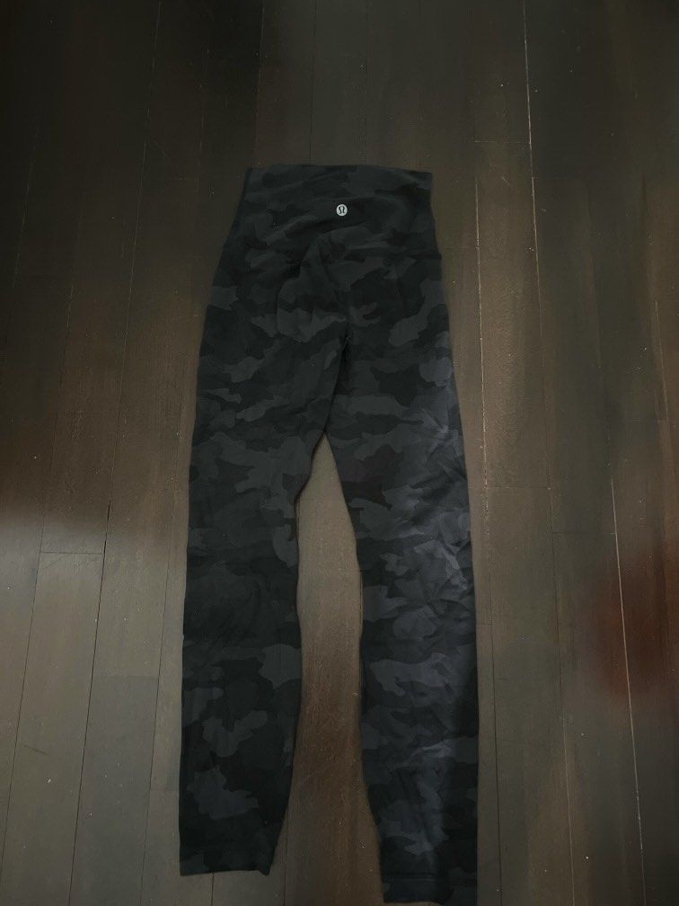 Lululemon Camo Leggings Women s Fashion Activewear on Carousell