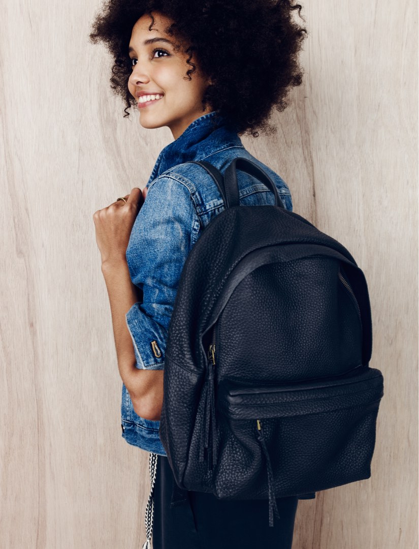 MADEWELL The Lorimer Backpack Black Women s Fashion Bags Wallets Backpacks on Carousell