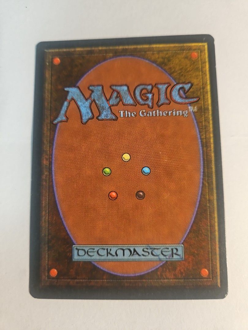 Magic the Gathering MTG Tropical Island SIGNED REVISED EX, Toys