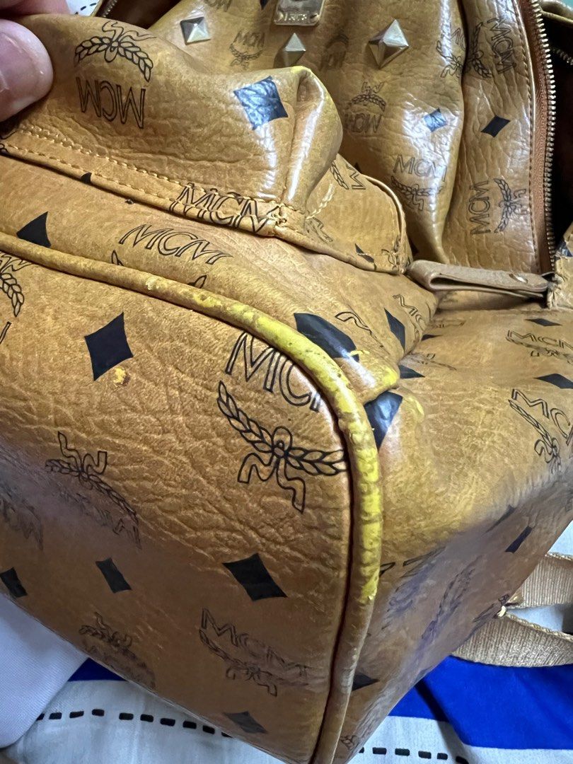 MCM Orig with flaws (Category: Luxury Bags & Wallets) located in Cabanatuan. Submitted by bryanvain (Listing ID 1295554644, Image 3). Description: pls see flaw second pic. LAST PRICE ALREADY. AUTO-BLOCK SA MAGPPM NG "LP". Marunong naman po sana tayong magbasa at magcomprehend. Bawal po ang balasubas at oportunista. LAST PRICE, WALA NG TAWAD, UMINTINDI PO TAYO :) Pag tumawad po AUTOBLOCK.
