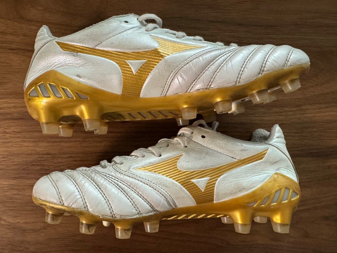 MIZUNO Soccer Cleats MONARCIDA NEO 2 ELITE P1GA2320 52 White x Gold 2023 Carousell
