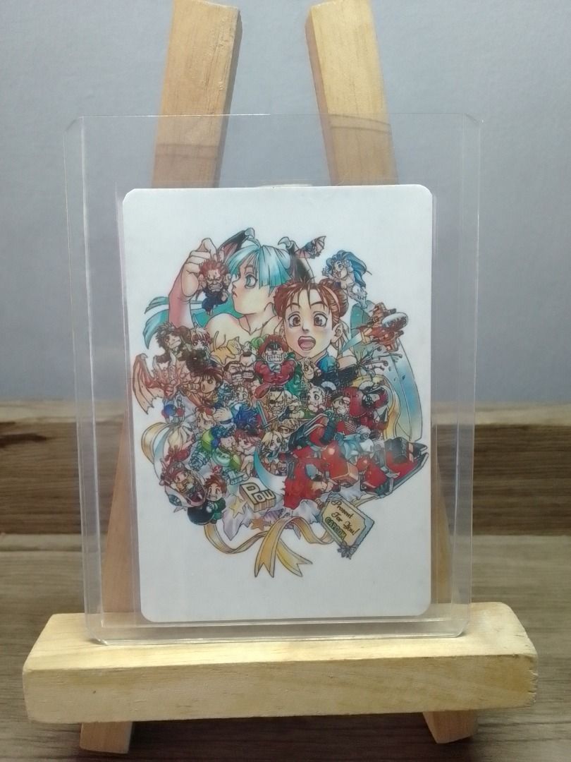 MORRIGAN AND CHUN-LI CAPCOM ART CARD W/ LOADER - CUSTOM (Category: Raw Singles) located in Mandaluyong City. Submitted by neko.neko21 (Listing ID 1320643293, Image 1). Description: SIZE : 58mm x 83mm x 1mm - FORMAT : Custom-made art card REMARK : - Same scale and thickness to a Japanese Collectible Card (Carddass). - Back to back print. - Smooth front texture. - Matte back texture. - Non-cardboard medium. - Hi-res and clear images. - With topload