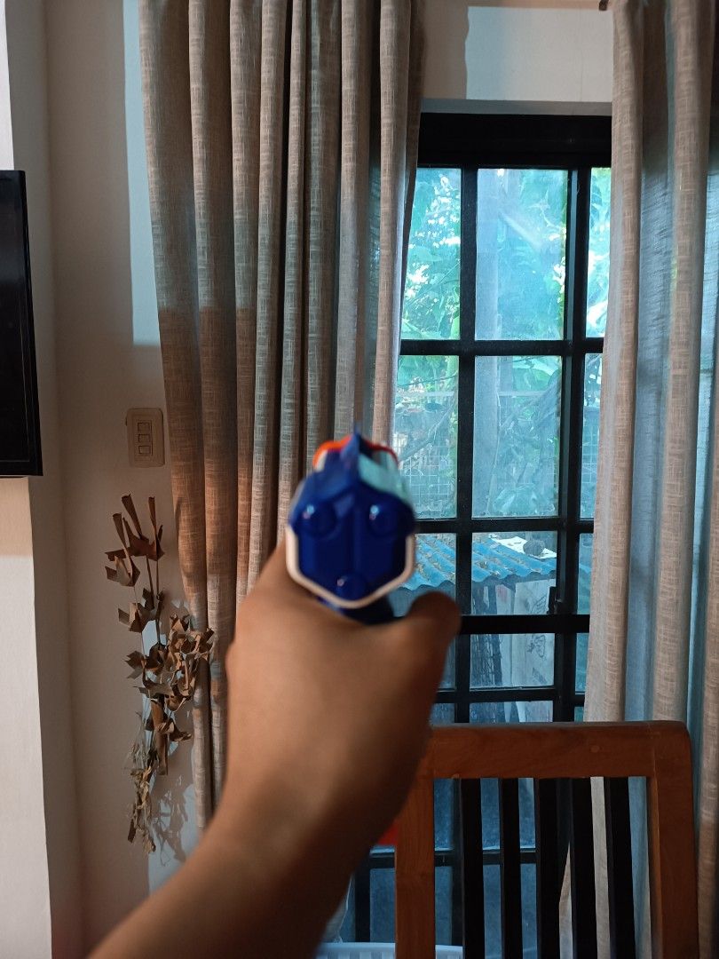 NERF GUN PISTOL (Category: Action & Battle Toys) located in Tuguegarao City. Submitted by teeteeshoppingspree (Listing ID 1320632995, Image 3). Description: Bullets not included 💯 AUTHENTIC nerf gun.