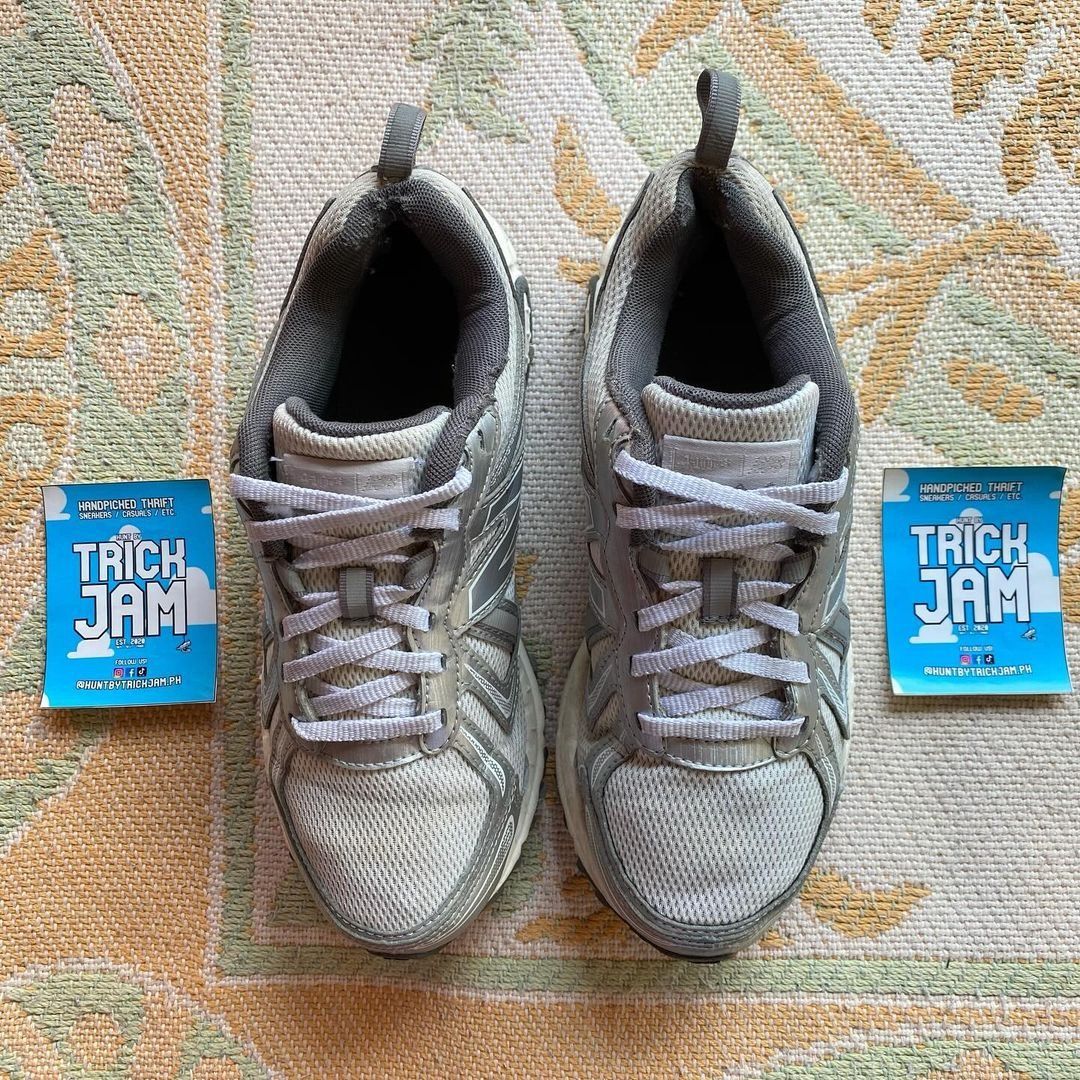 NEW BALANCE 410v5 SILVER Women s Fashion Footwear Sneakers on Carousell
