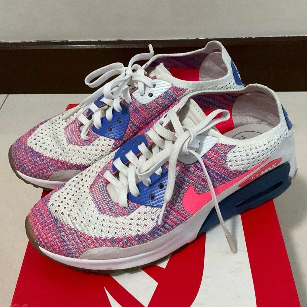 Nike Air Max 90 Ultra Flyknit Women Sneaker, Fesyen Wanita