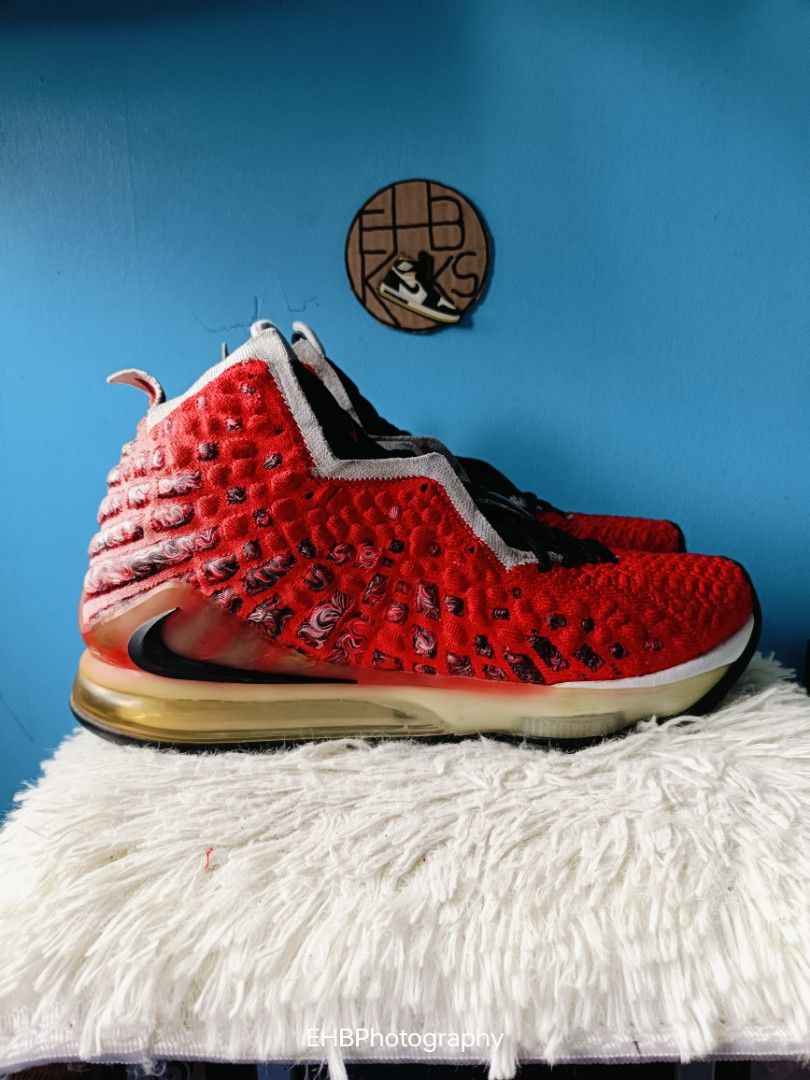 Nike LeBron 17 Air Max Uptempo Luxury Sneakers Footwear on Carousell