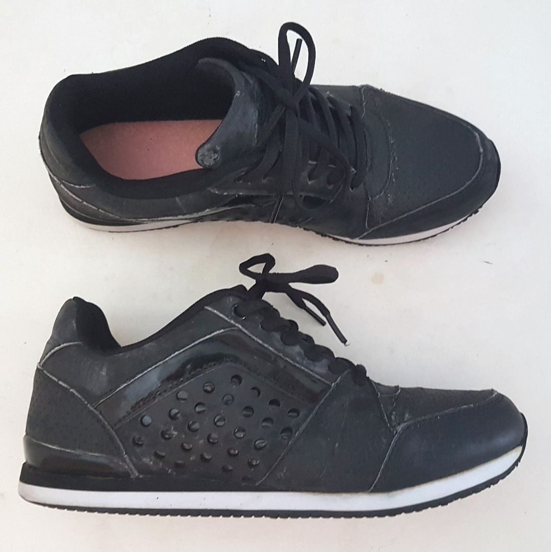 Original DR. SCHOLL Designer Shoes Scholl ORTHAHEEL Comfort Supportive Lace Up EU 40 VENUS Model Black Work Shoes Cool Sneakers Casual Footwear Timeless Classic Cult Street Fashion Urban Living Women ...