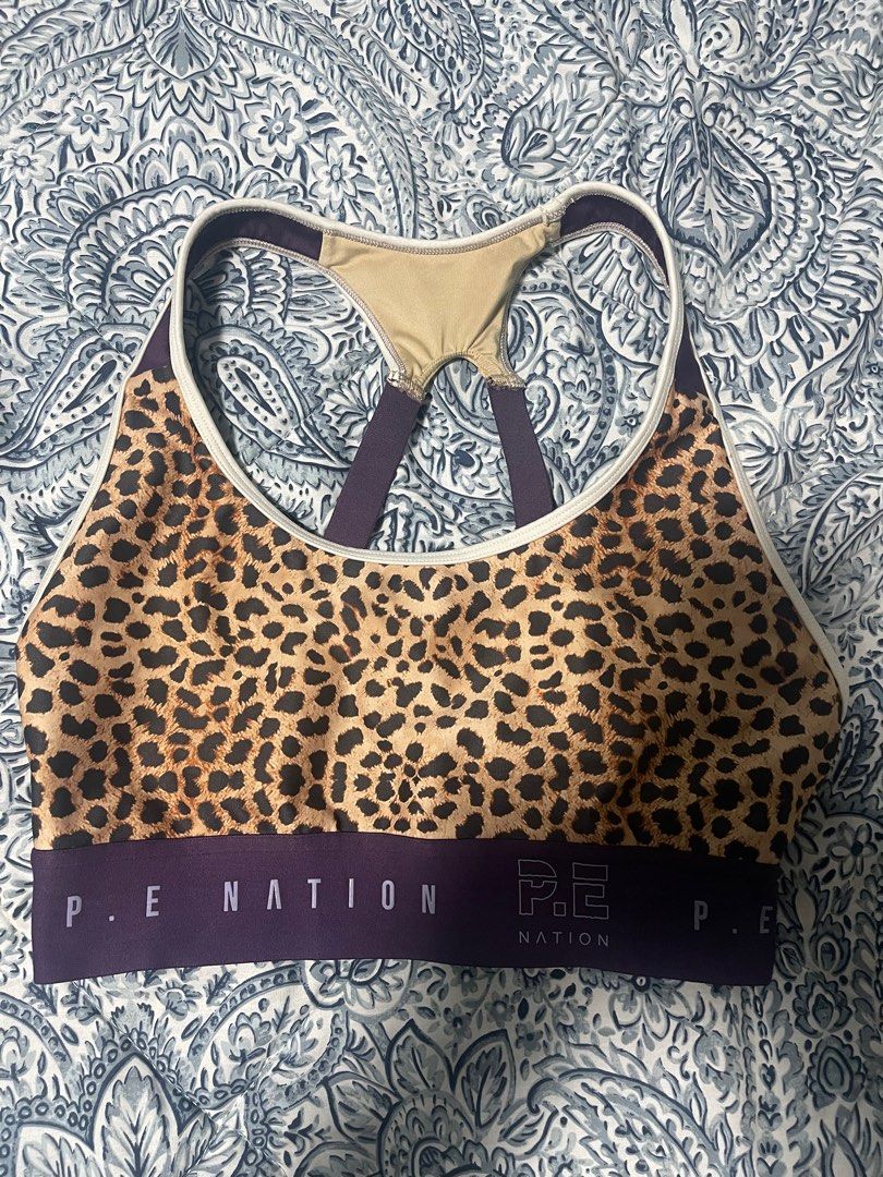 PE Nation Bra free sports bra (black), Women's Fashion