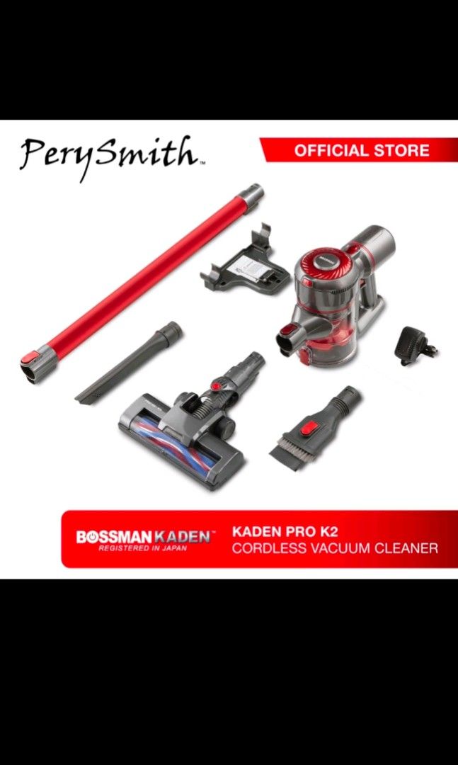 PerySmith Cordless Vacuum Cleaner X Bossman Kaden PRO K2 BATTERY KENA CARI TV Home Appliances Vacuum Cleaner Housekeeping on Carousell