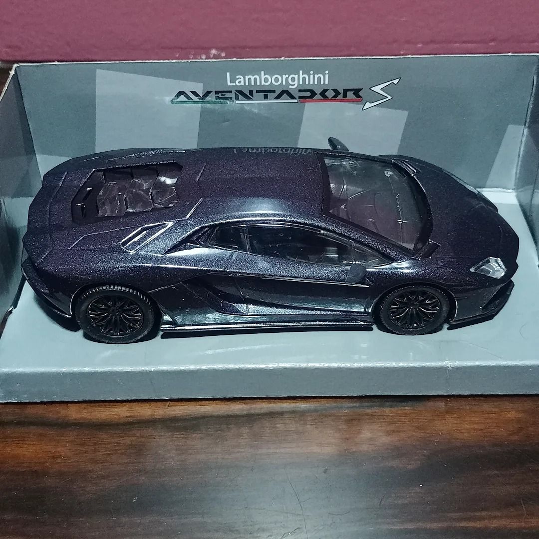 PETRON LAMBORGHINI AVENTADOR S BLACK Hobbies Toys Toys Games on Carousell